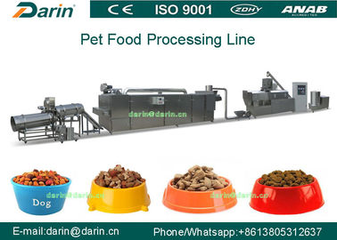 Trockene Hunde-/Katzen-/Vogel-Nahrung- für Haustiereextruder-Linie/Herstellungs-Maschine 380V 80kw