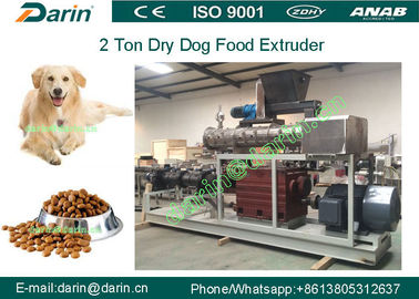 Doppelte Schraube automatische trockene Nahrung- für Haustiereextruderproduktionsmaschine