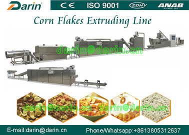 Corn- Flakesfrühstücks-Imbiss-Fertigungsstraße ausgerüstet mit Verpackungsmaschine