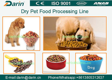 Nahrung für Haustiere, die Linie/Fischfutter-Produktserie/das Handelshundefutter herstellt Maschine macht