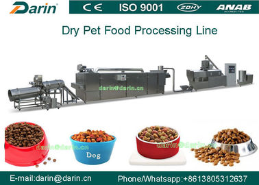 Hohe Kapazität 500kg automatische trockene Nahrung- für Haustiereextruderausrüstung