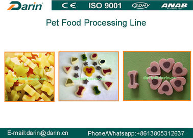 Haustier-Lebensmittelverarbeitungs-Linie für Hundekauenimbisse, Festlichkeiten, halb feuchte Tiernahrungsmittel