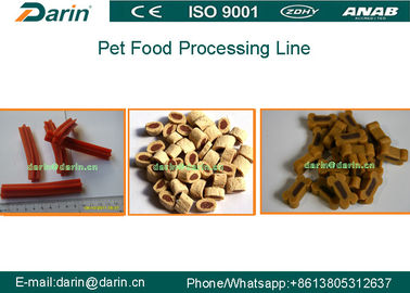 Verfolgen Sie Zahnhölzchen-Nahrung- für Haustiereextruder-Ausrüstung/Haustier-Lebensmittelverarbeitungs-Linie