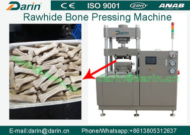 Knochen-Pressmaschine PLC-Steuerung der Schoßhund-Kauen-Knochen gepresste ungegerbten Schlachthaut