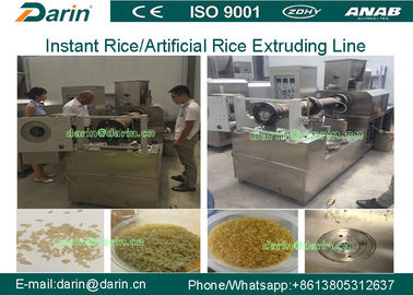 Snack-Food-Extruder-Maschinen-/künstlicher Reis-Verdrängungslinie mit CER