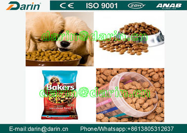 Nahrung- für Haustiereextruderproduktlinie Nahrung für Haustiere des Multifunktionsedelstahls trockene