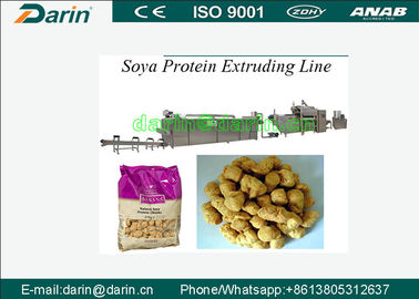 Volles automatisches strukturiertes Soja-Protein/Soja-Fleisch, das Maschine Stanless-Stahl 304 macht