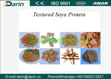 Volles automatisches strukturiertes Soja-Protein/Soja-Fleisch, das Maschine Stanless-Stahl 304 macht
