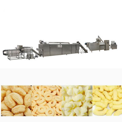 MK -65 Puff Mais-Snack-Verarbeitungsanlage Full Life Service Doppelschneckenextruder