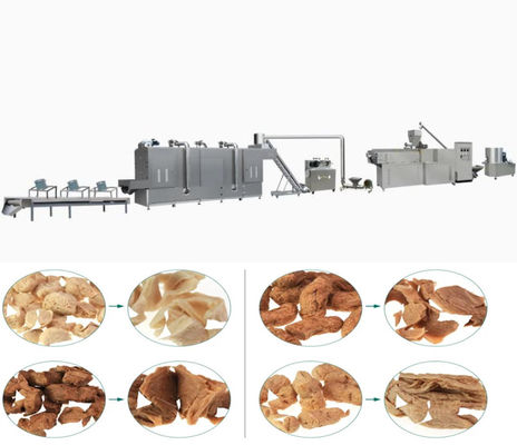 Englische Version Sojabohnen-Protein-Linie / Soja-Klumpen-Machmaschine AutoCAD-Format