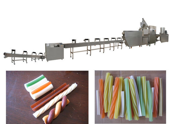 Haustier-Hundefutter-Extruder-Tierfutter-Verarbeitungsmaschine mit SPS-Steuerung