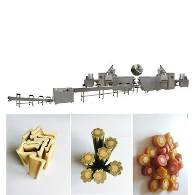 Haustier-Hundefutter-Extruder-Tierfutter-Verarbeitungsmaschine mit SPS-Steuerung