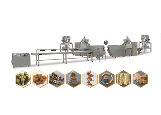 Haustier behandelt,/das Hundefutter, das Maschine/Hundefutter-Extruder mit PLC u. Touch Screen herstellt