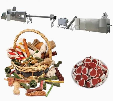 Völlig Edelstahl Zahnpflege-Haustier-Imbisshundefutter-Verarbeitungsausrüstung