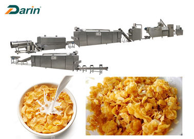 Stahl-Siemens Motorkellogg-Frühstückskost- aus GetreideCorn- Flakesproduktlinie Stailess PLC