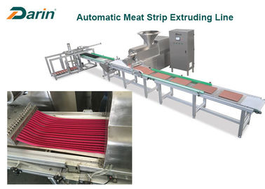 Fleisch-Streifen, der Maschine für stoßartigen Stock-Hundefestlichkeits-Rindfleisch-Fleisch-Kauen-Imbiss herstellt