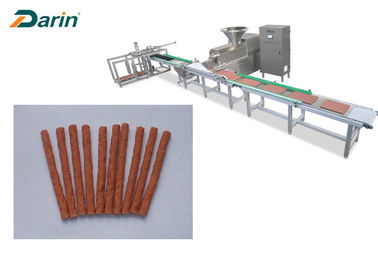 Automatisches Behälter-System-Haustier-Lebensmittelproduktions-Fließband zur Fleisch-Streifen-Verarbeitung