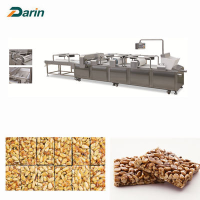 Getreide-Frucht-Nuss-Stange, die Maschine, Erdnuss-Schokoriegel-Hersteller-Schneidemaschine herstellt