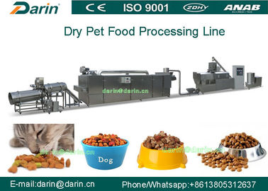 Trockenes Methodenschoßhund-Lebensmittelproduktionsfließband, das Maschine herstellt