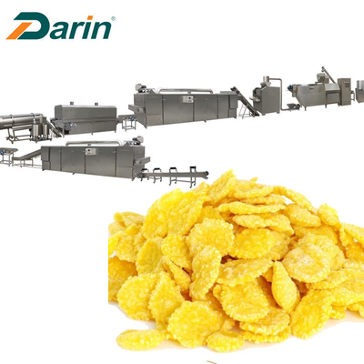 300KG/H Corn Flakes Produktlinie-Frühstückskost- aus Getreidefertigungsstraße
