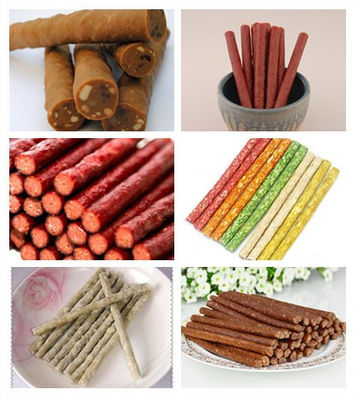 Fleischstreifen-Schneidemaschine / Fleischstreifen-Hundetrockenfutter-Haustierfutter-Verarbeitungslinie