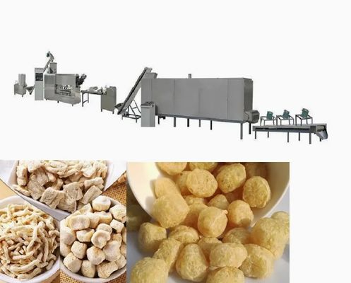 Texturierte Soja-Extruder-Maschinen-Verarbeitungslinie CE-geprüft mit 150 kg/h