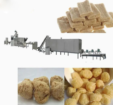Texturierte Soja-Extruder-Maschinen-Verarbeitungslinie CE-geprüft mit 150 kg/h