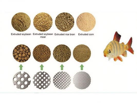 Gesünderes Futter für Haustiere Extruder Schwebendes Fischfutter / Hundepellets / Verarbeitungsanlage