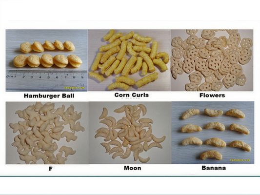 Gerste Weizen Reis Puff-Extruder Maschine Lebensmittelverarbeitungsstraße