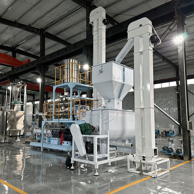 Zwillingsschraubenextrudermaschine für die Produktion von Fischsnacks für Haustiere