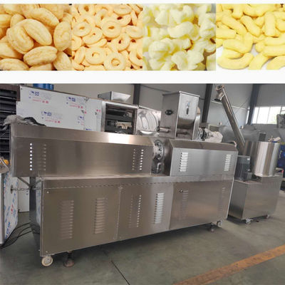 CER Bescheinigungs-Mais-Käse-Ball-Hauch-Imbiss-Hersteller-Maschinendoppelschneckenextruder