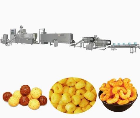 Luftgestoßene Mais-Zwiebel-Ring-Hauch-Imbiss-Maschine, Snack-Food-Extruder-Maschine