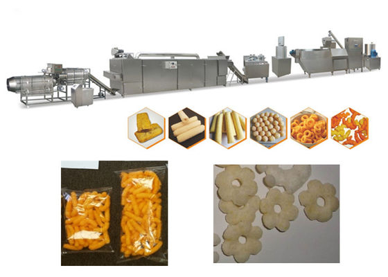 120-500kg/h-Mais-Hauch-Extruder-Maschine für die Hochgeschwindigkeitshauch-Imbiss-Verdrängung