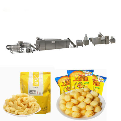 Mais-Hauch-Imbiss-Maschinen-Hauch-Extruder-Maschine mit WEG-Bewegungsdreijähriger Garantie