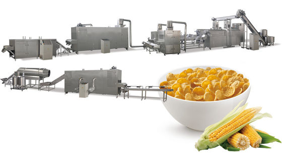 Corn Flakes Siemens PLC SS 300kg/hr, die Maschine herstellen