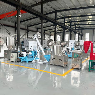 Pet Lieblings-Einzel-Hundefutter-Extruder-Maschine vollautomatisch Edelstahl 100-300kg/h