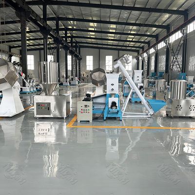 Pet Lieblings-Einzel-Hundefutter-Extruder-Maschine vollautomatisch Edelstahl 100-300kg/h