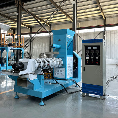 Robuste Hundefuttermaschinen, Fischfutter-Extruder-Maschine aus Edelstahl