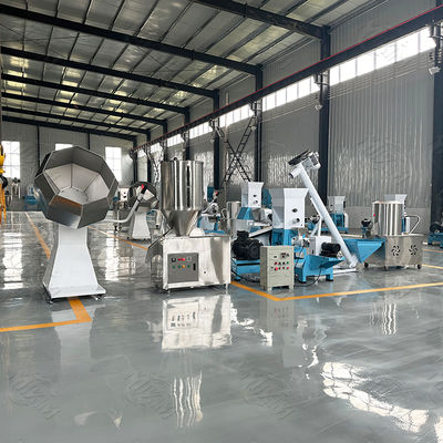 Robuste Hundefuttermaschinen, Fischfutter-Extruder-Maschine aus Edelstahl