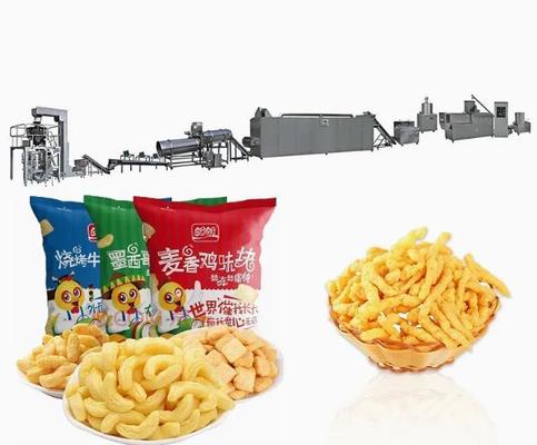 Hauch-Maissnack-food-Produktlinie mit dem Ende, das, Verdrängung, formend mischt