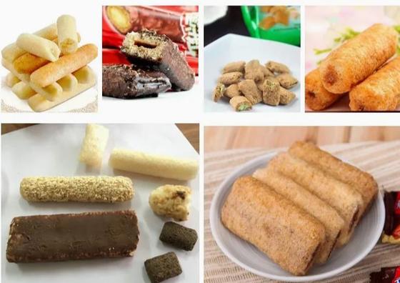 Hauch-Maissnack-food-Produktlinie mit dem Ende, das, Verdrängung, formend mischt
