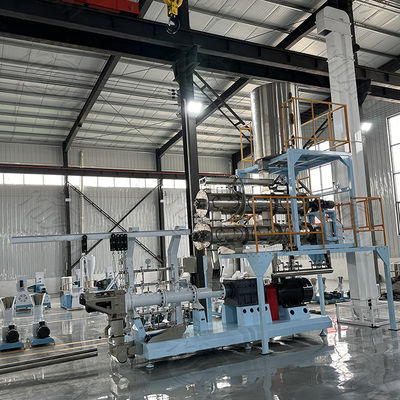 Automatische hoch effiziente Extrudermaschine für Tierfutter und Fischfutter aus Edelstahl