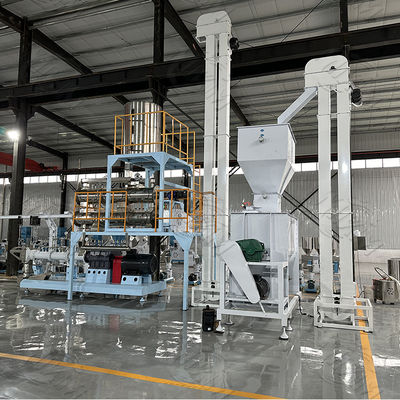 Zufuhr-Kugel-Extruder-Zwillings-Schrauben-Nahrung- für Haustiereextruder-Maschinerie mit dem CER genehmigt