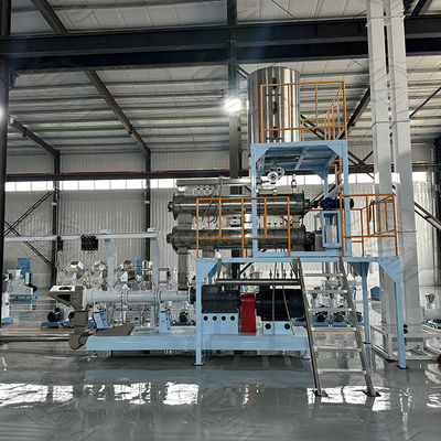Weizen Reis Mais  Entfettetes Sojamehl Tierfutter Extruder Fischfutter Extruder Maschine