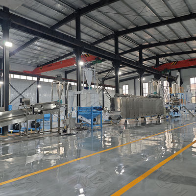 Weizen Reis Mais  Entfettetes Sojamehl Tierfutter Extruder Fischfutter Extruder Maschine