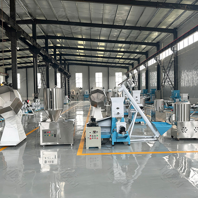 Multifunktionsedelstahl-voller automatischer Nahrung- für Haustiereextruder-/Zufuhr-Kugel-Extruder