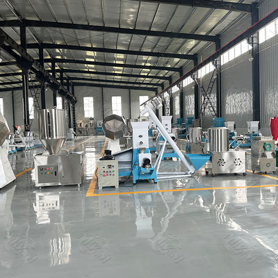 5300 x 1100 x 2300mm Hundefutter-Röster/Nahrung- für Haustiereextruder-Maschine mit dem CER bescheinigt