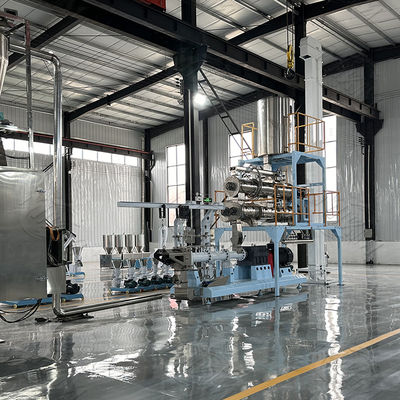 Entfetteter Sojamehl Nahrung- für Haustiereextruder, Doppelschneckenextrudermaschine