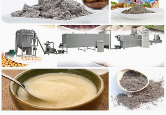 Ernährungsbabyreispulver Nahrungsmittelverdrängungsmaschine/Fertigungsstraße