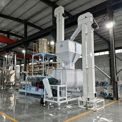 Hohe Kapazität Hundehaustier-Lebensmittelverarbeitungslinie, Tierfutter, das Maschine herstellt